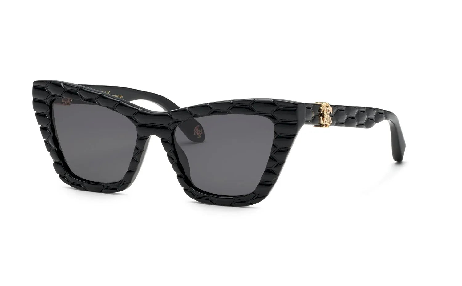 Occhiali da sole Roberto Cavalli SRC091V 0700 Nero lucido - Pistilleria