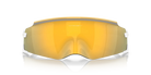 Occhiali da sole sportivi Oakley Kato Cavendish white Prizm Gold 24K - Pistilleria