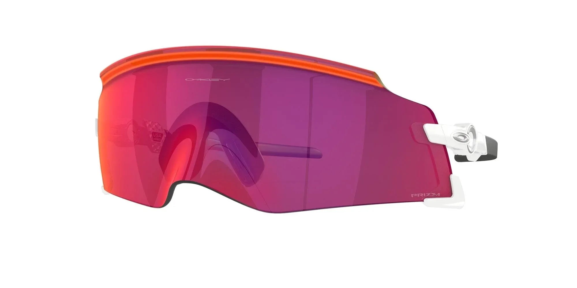 Occhiali da sole sportivi Oakley Kato OO9455M 27 Bianco Prizm Road - Pistilleria