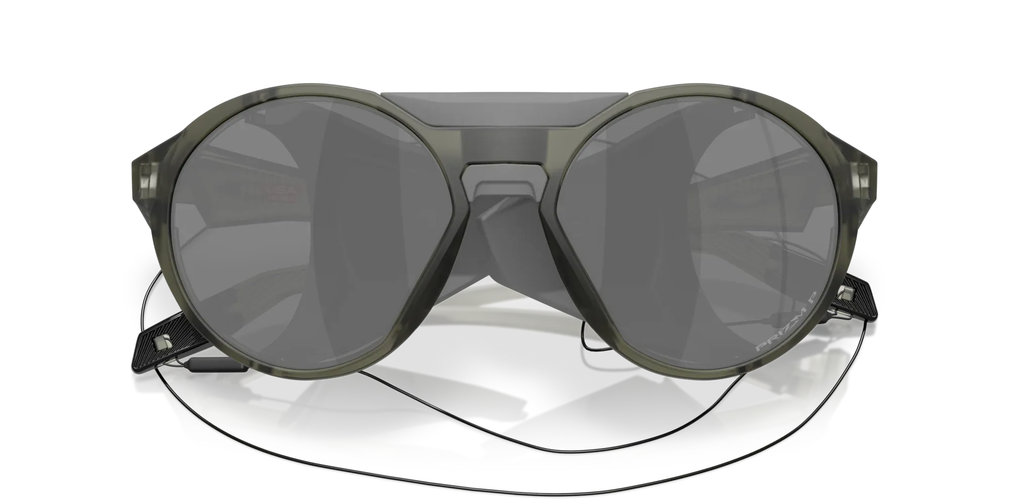 Occhiali da sole sportivi Oakley OO9440 Clifden 26 Olive ink opaco Polarizzati - Pistilleria