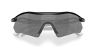 Occhiali da sole sportivi Oakley OO9495D Radar plate 949501 Nero opaco - Pistilleria