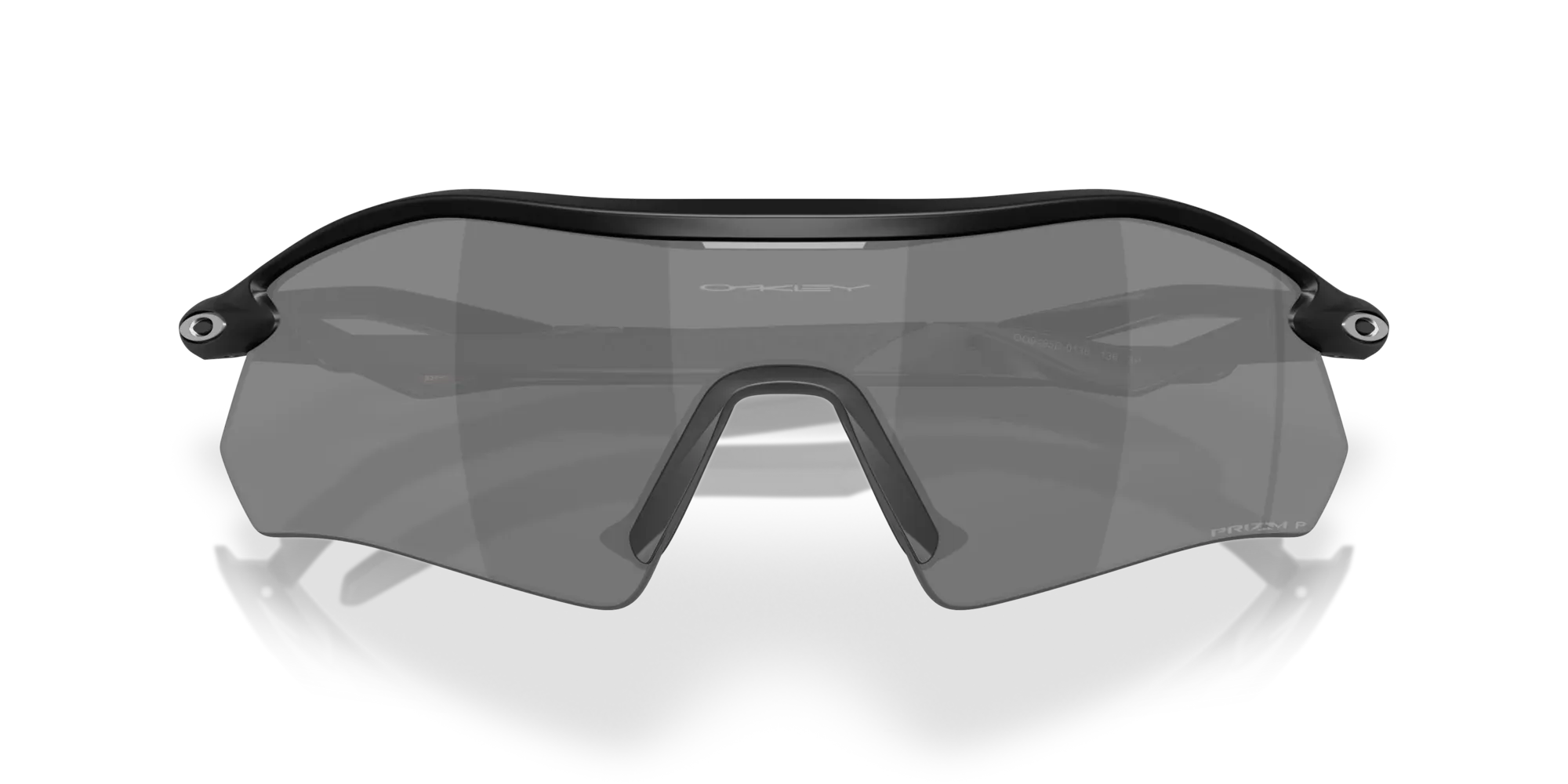 Occhiali da sole sportivi Oakley OO9495D Radar plate 949501 Nero opaco - Pistilleria