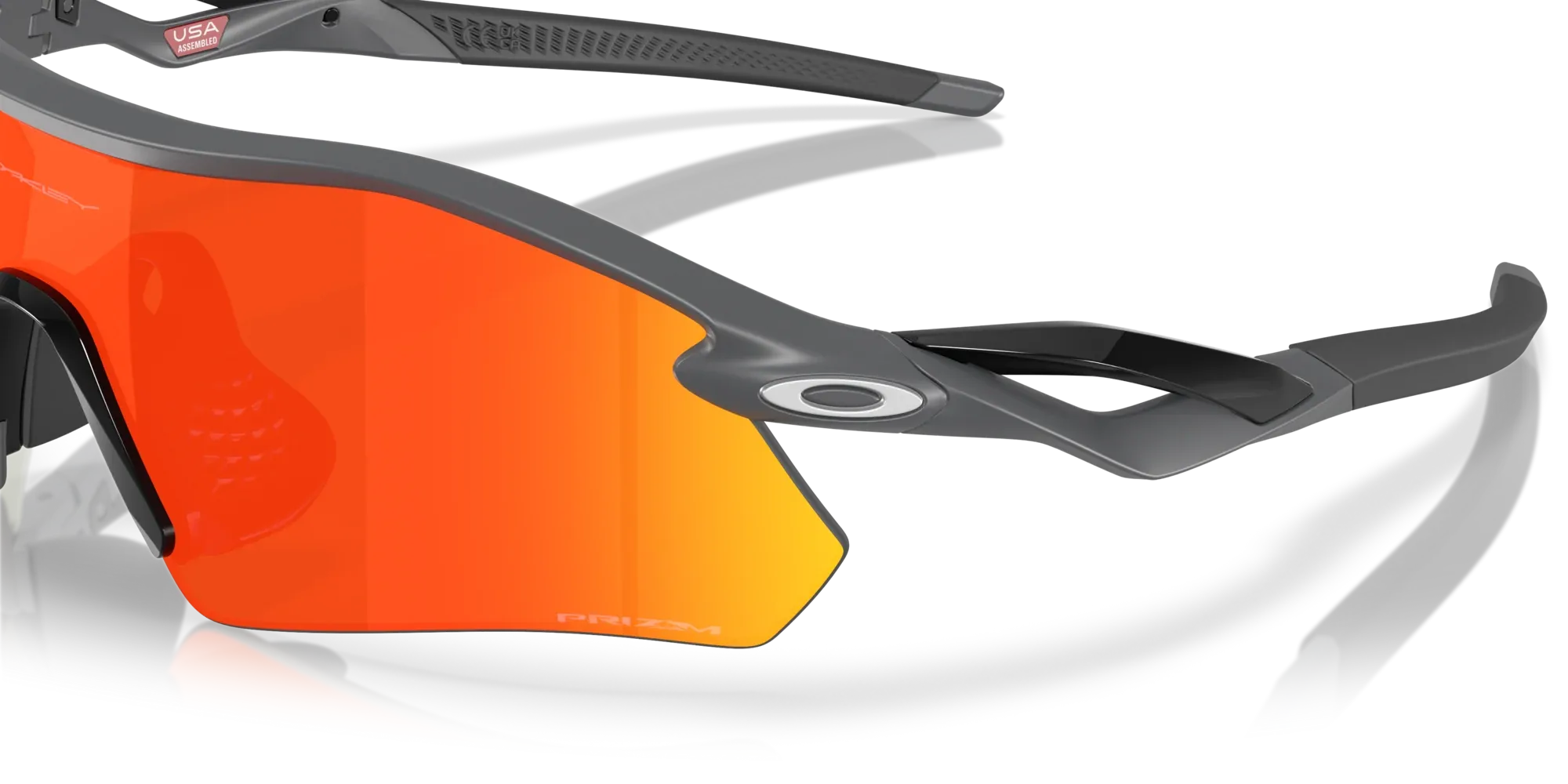 Occhiali da sole sportivi Oakley OO9495D Radar plate 949503 Carbonio opaco - Pistilleria