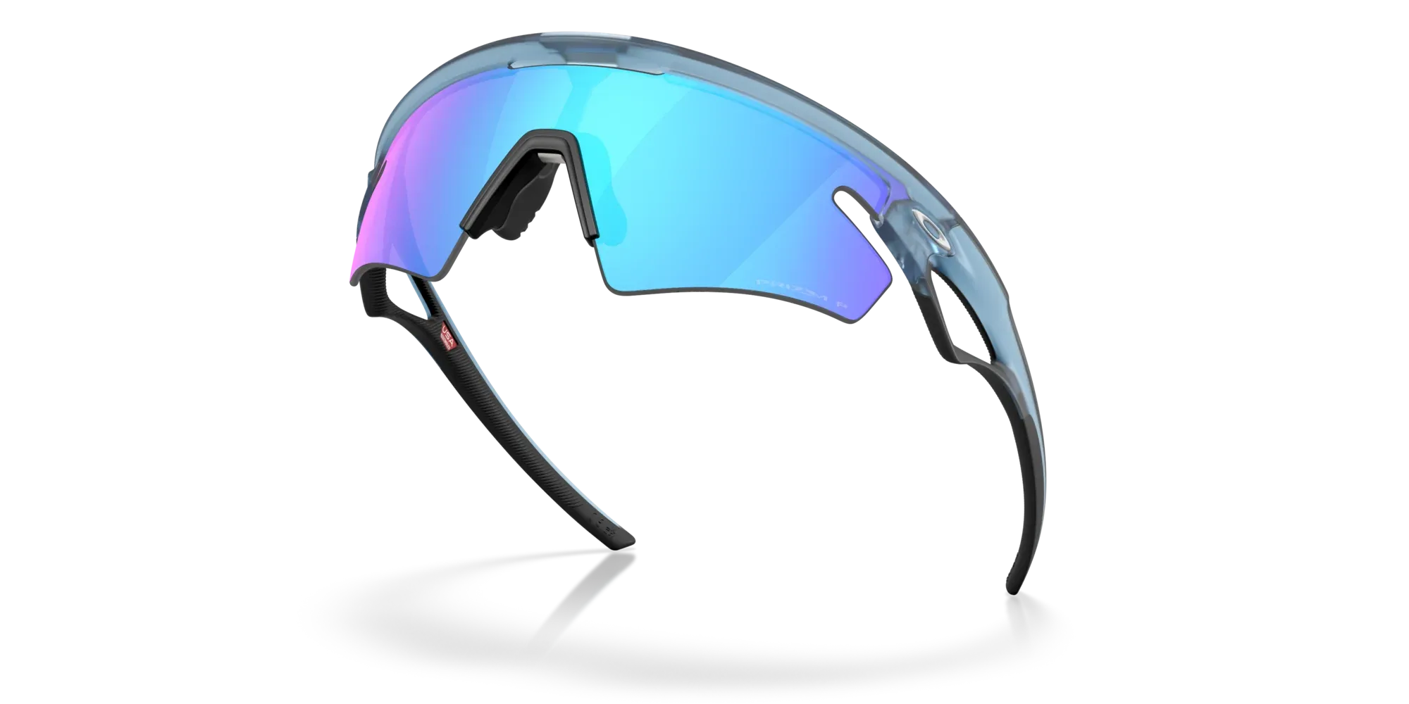 Occhiali da sole sportivi Oakley OO9499 Sphaera slash 949903 Stonewash trasparente opaco - Pistilleria