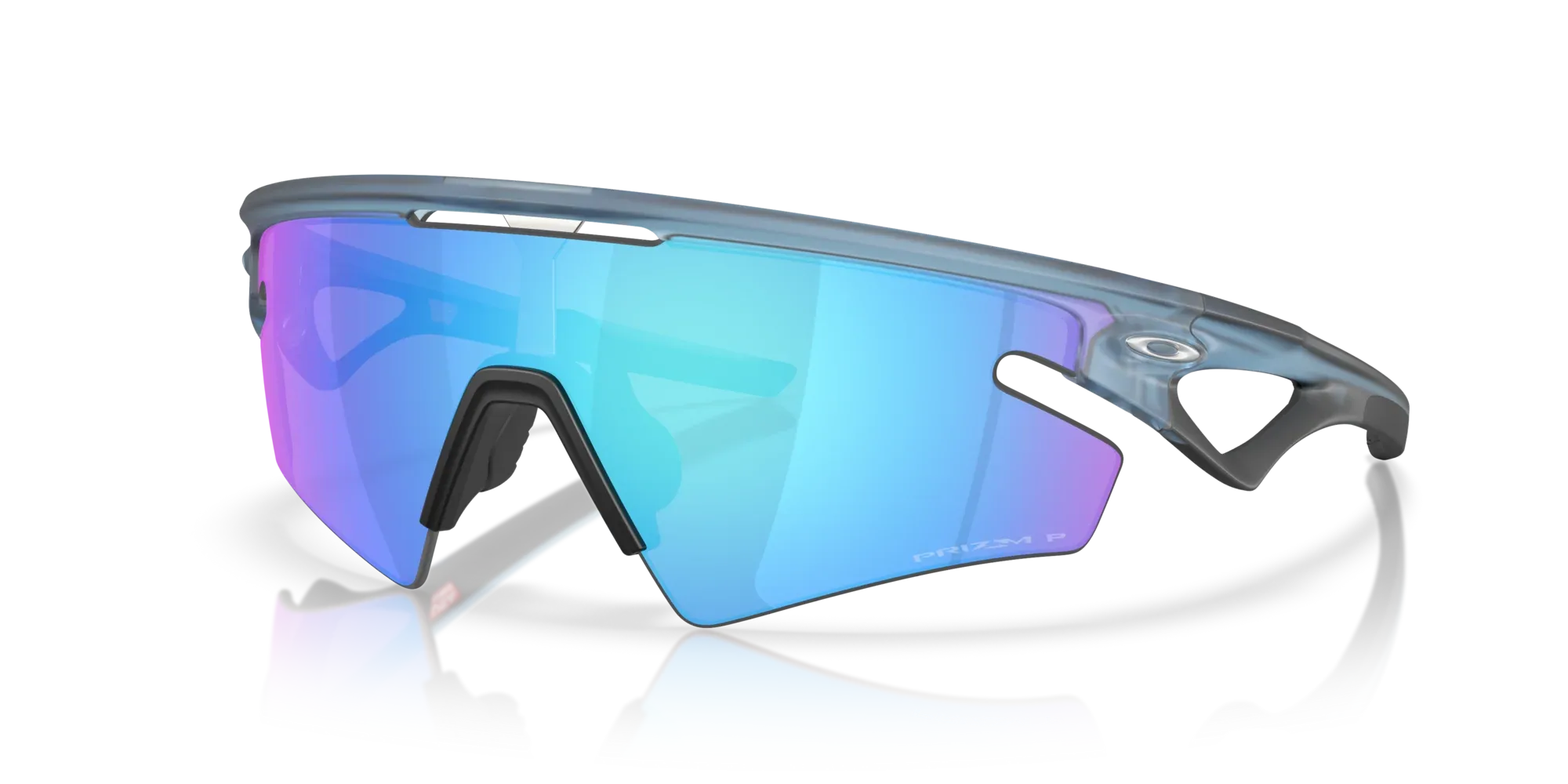 Occhiali da sole sportivi Oakley OO9499 Sphaera slash 949903 Stonewash trasparente opaco - Pistilleria