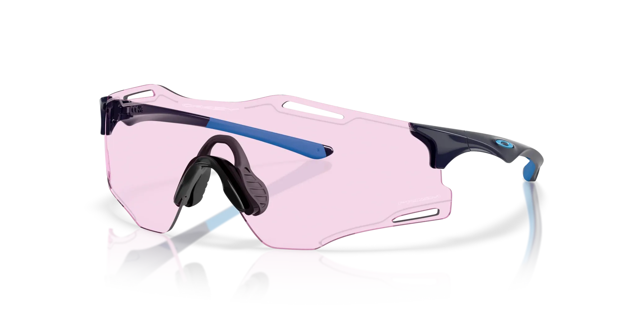 Occhiali da sole sportivi Oakley OO9512D Cybr zero 951204 Blu navy lucido - Pistilleria