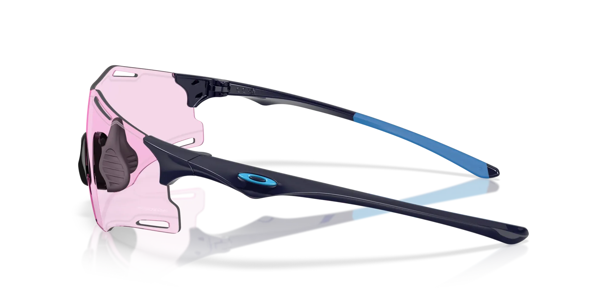 Occhiali da sole sportivi Oakley OO9512D Cybr zero 951204 Blu navy lucido - Pistilleria