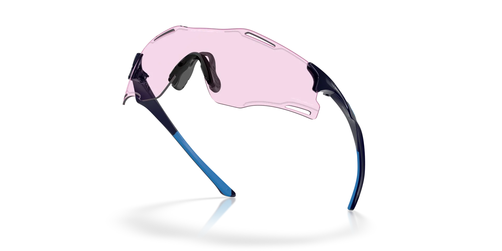 Occhiali da sole sportivi Oakley OO9512D Cybr zero 951204 Blu navy lucido - Pistilleria