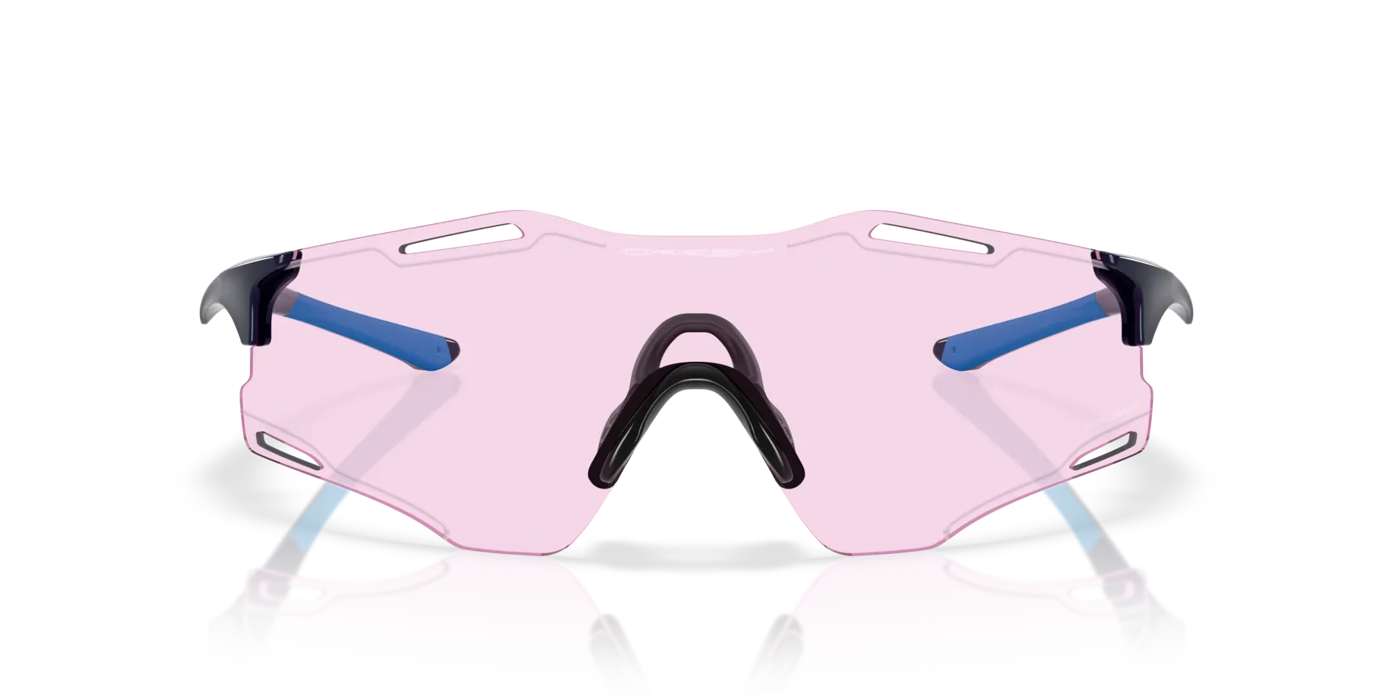 Occhiali da sole sportivi Oakley OO9512D Cybr zero 951204 Blu navy lucido - Pistilleria