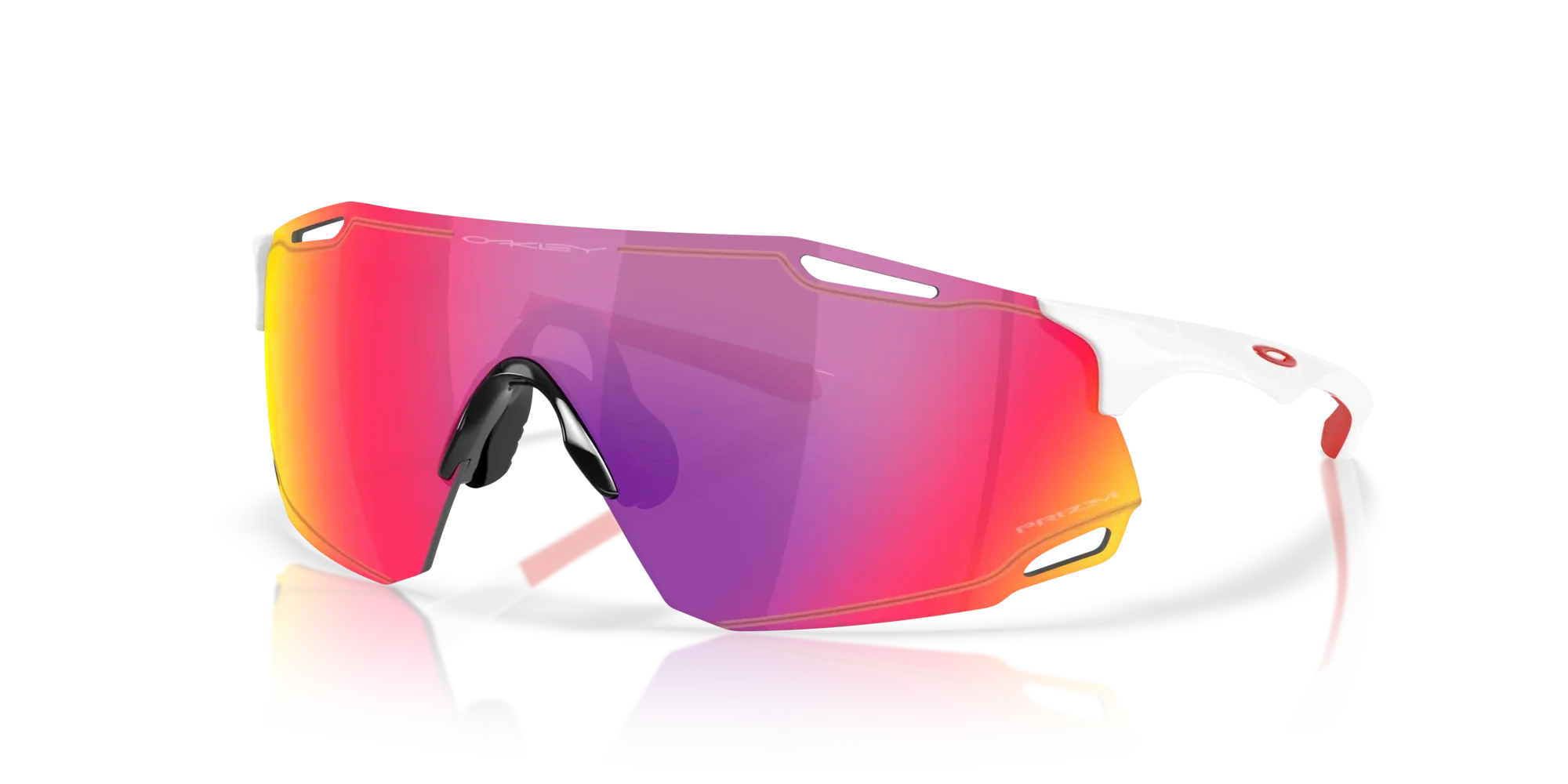 Occhiali da sole sportivi Oakley OO9513D Cybr dyno 03 Bianco lucido - Pistilleria