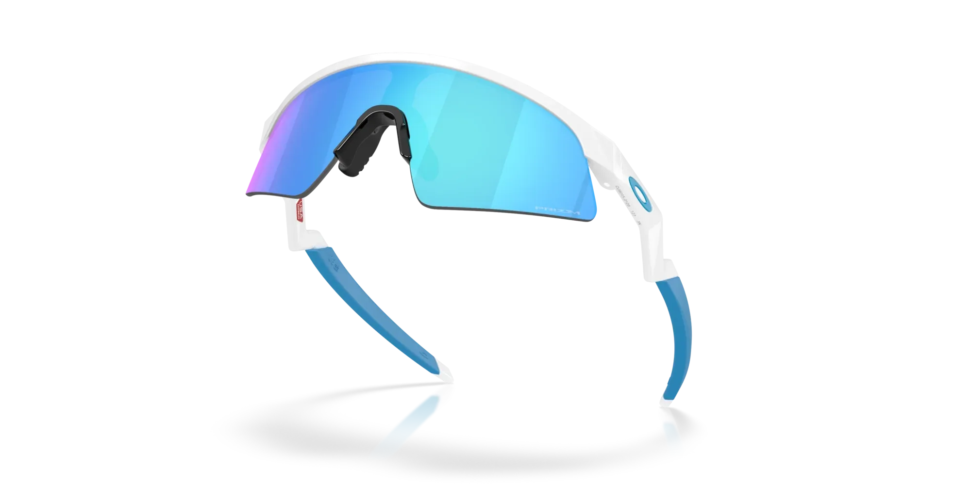 Occhiali da sole sportivi Oakley Youth OJ9015 Resistor sweep 901501 Bianco lucido - Pistilleria