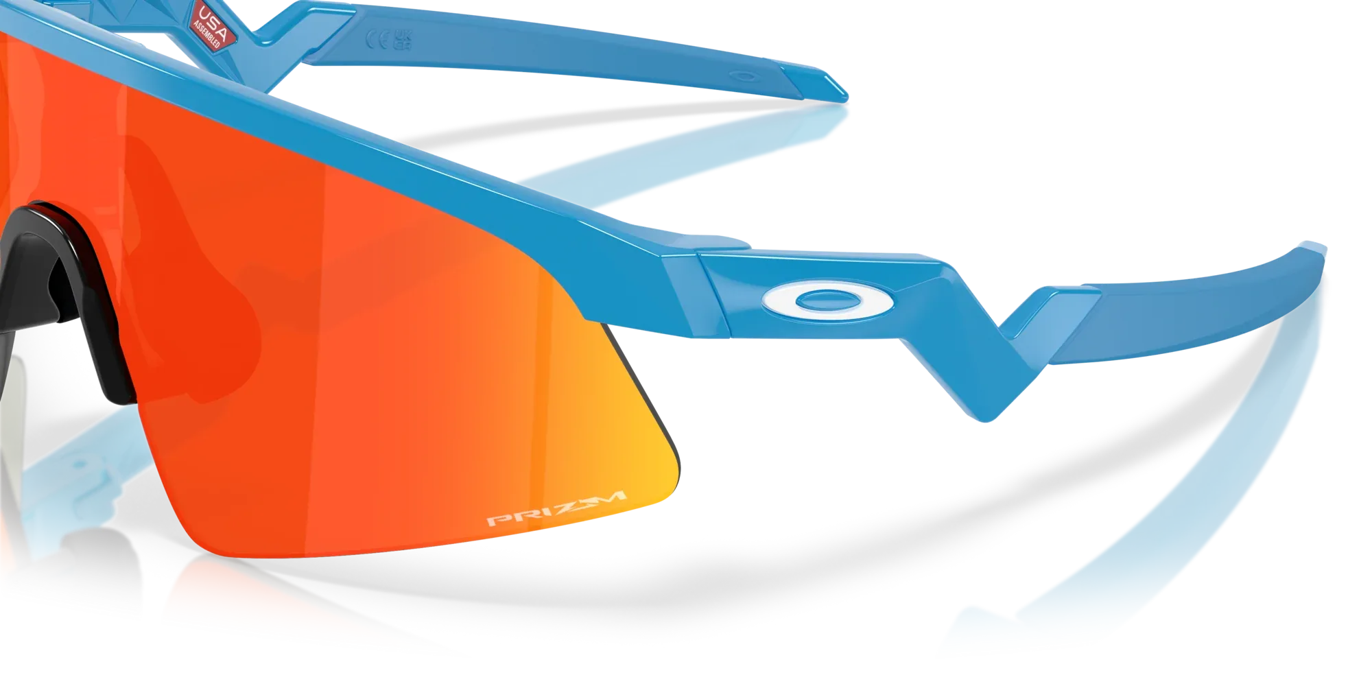 Occhiali da sole sportivi Oakley Youth OJ9015 Resistor sweep 901502 Blu cielo lucido - Pistilleria