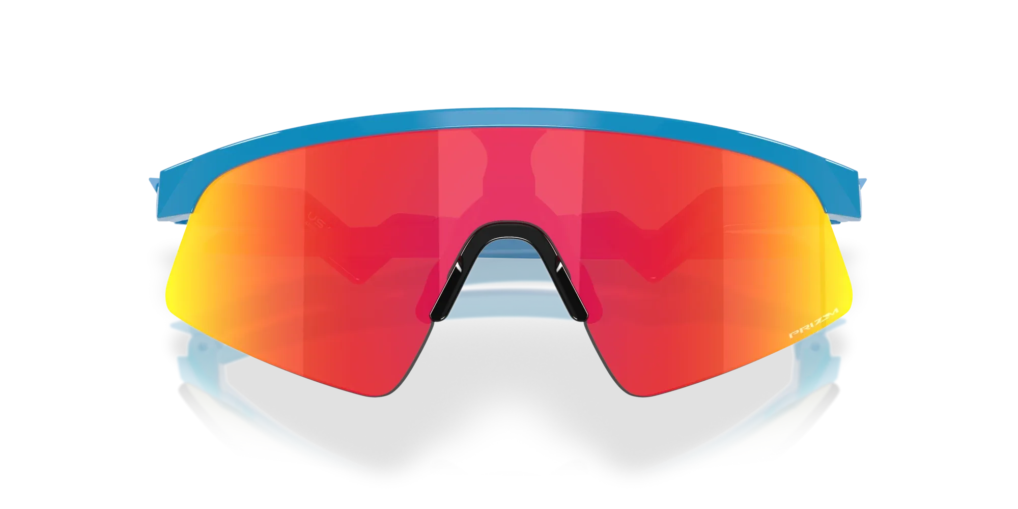 Occhiali da sole sportivi Oakley Youth OJ9015 Resistor sweep 901502 Blu cielo lucido - Pistilleria