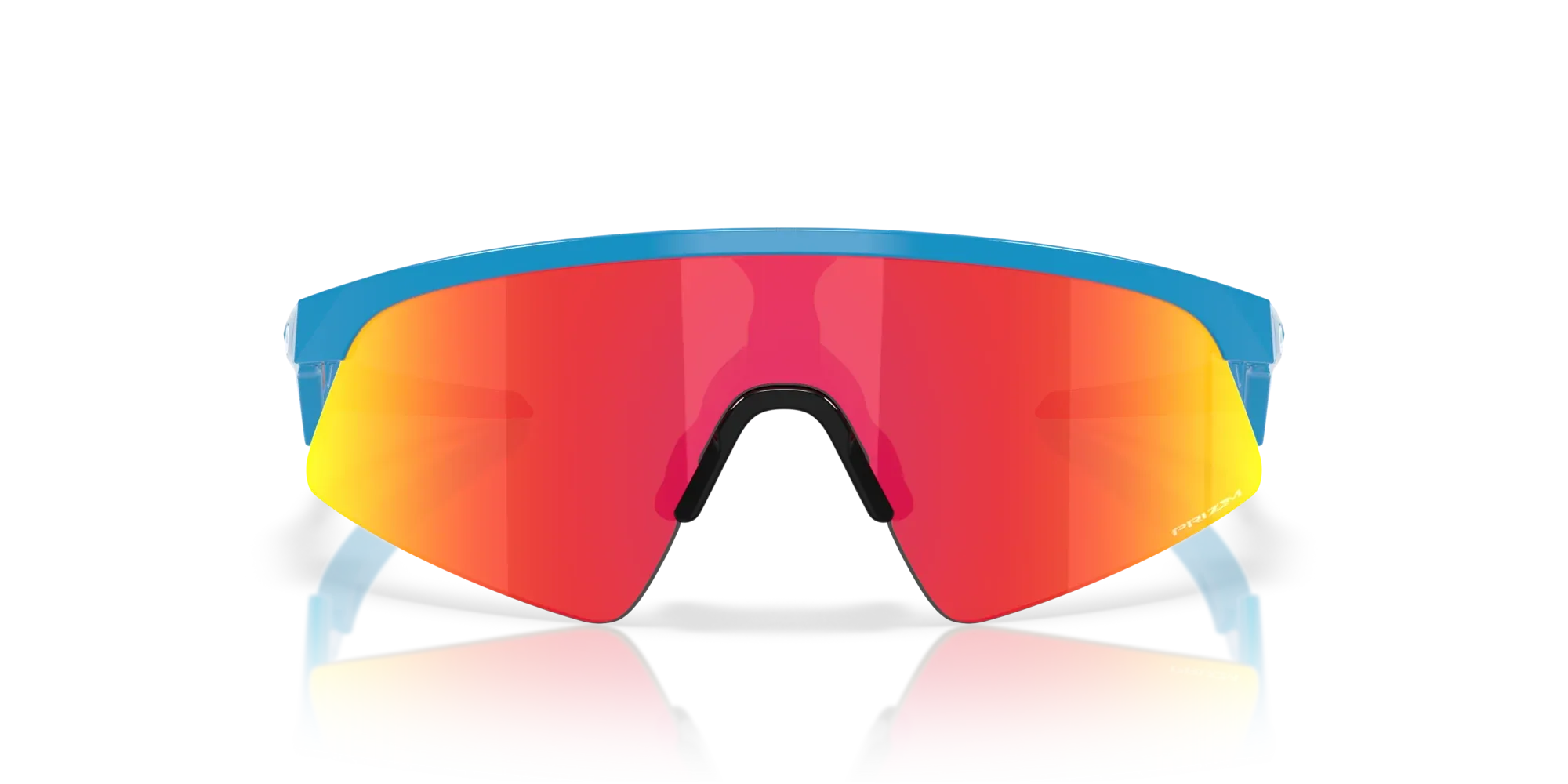 Occhiali da sole sportivi Oakley Youth OJ9015 Resistor sweep 901502 Blu cielo lucido - Pistilleria