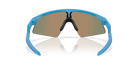 Occhiali da sole sportivi Oakley Youth OJ9015 Resistor sweep 901502 Blu cielo lucido - Pistilleria
