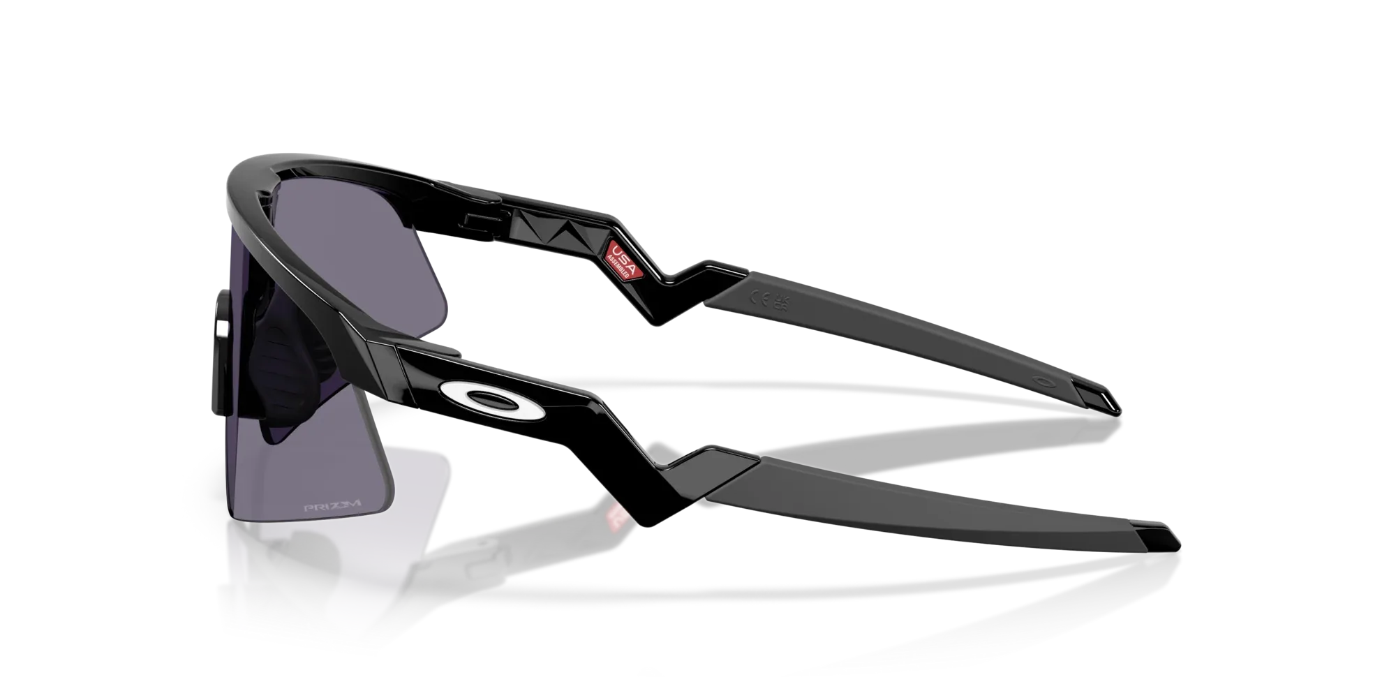 Occhiali da sole sportivi Oakley Youth OJ9015 Resistor sweep 901504 Nero lucido - Pistilleria