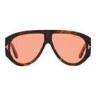 Occhiali da sole Tom Ford Bronson FT1044/52S Havana e Rosso - Pistilleria