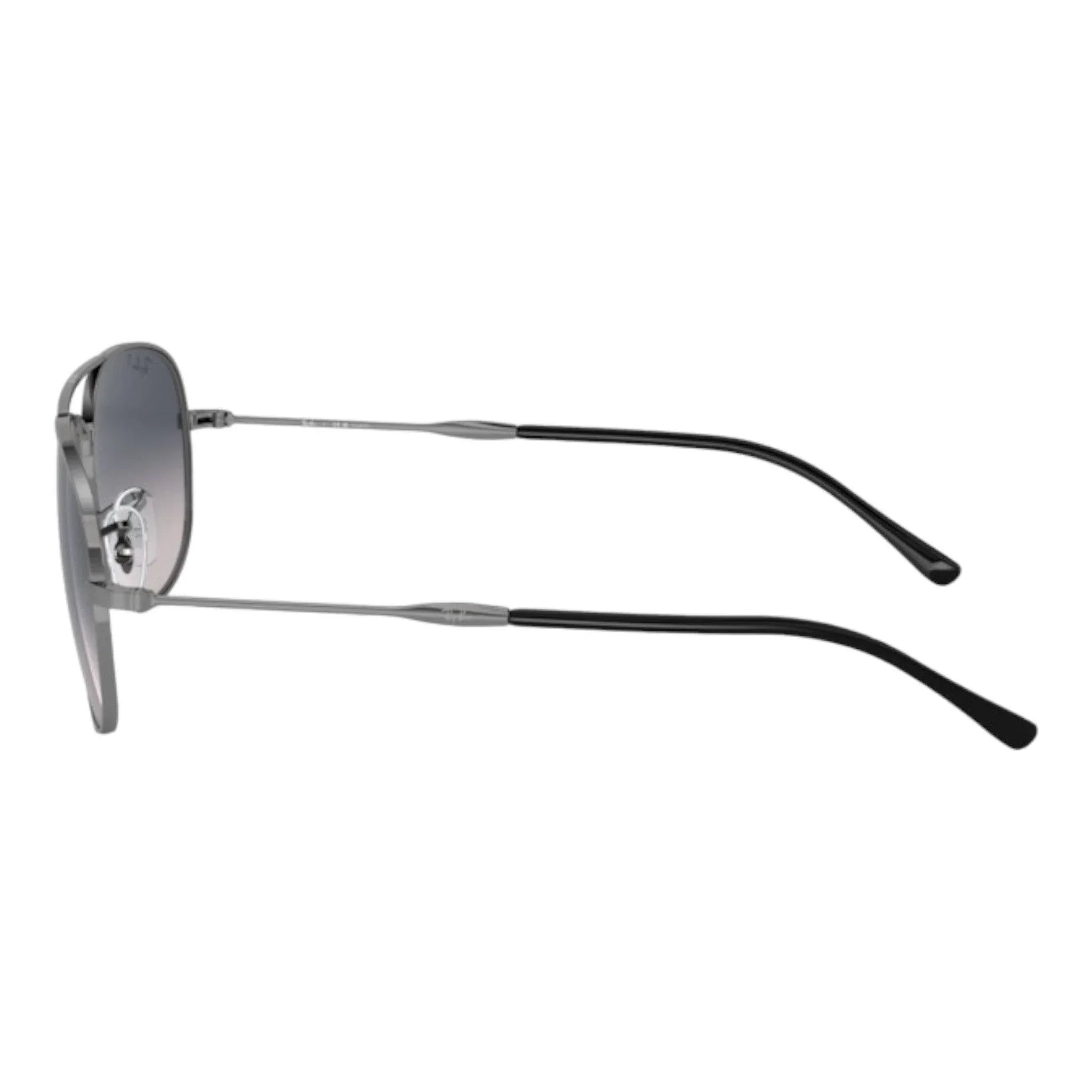 Occhiali da sole unisex Ray-Ban Bain Bridge RB3735 004/78 Gunmetal Polarized - Pistilleria