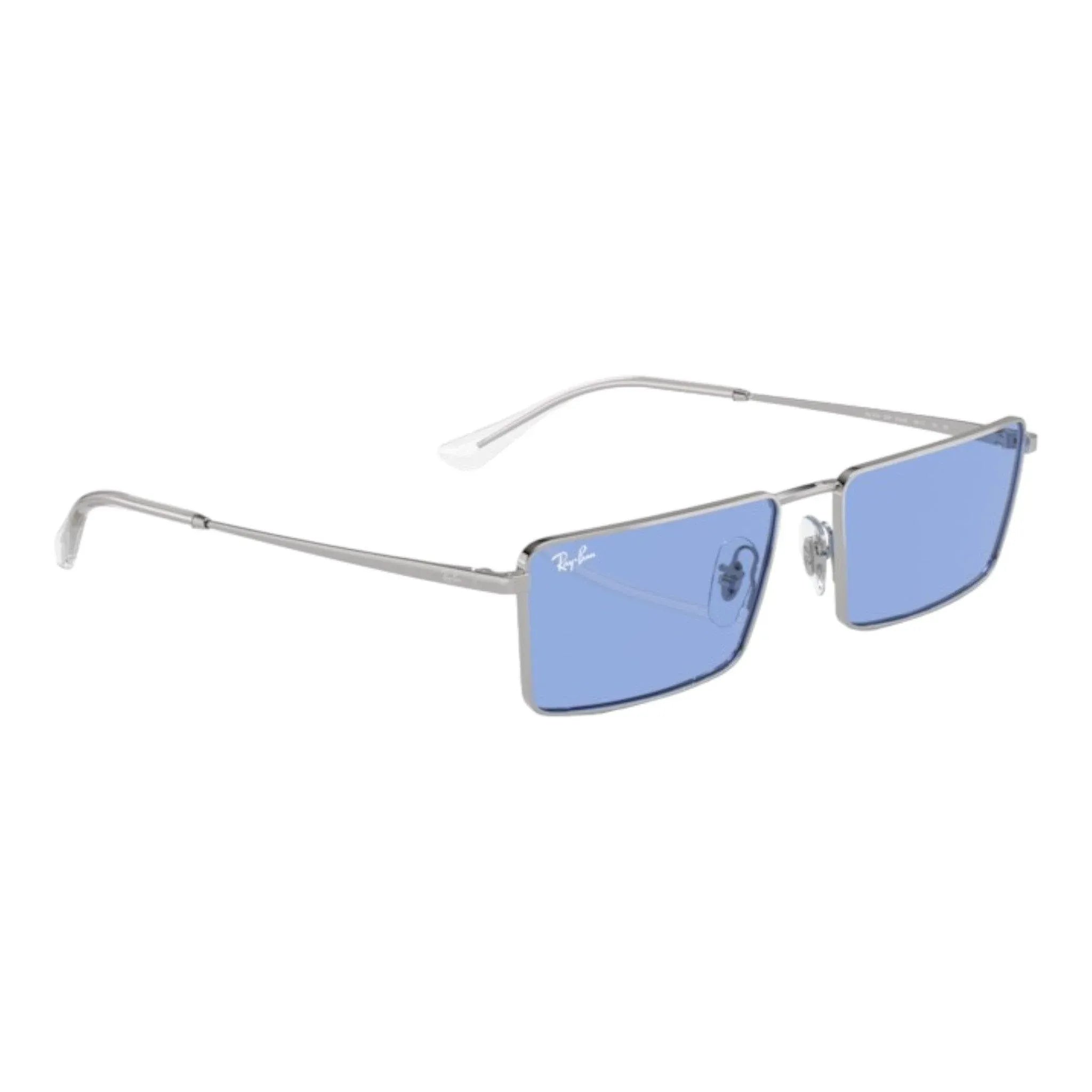 Occhiali da sole unisex Ray-Ban Emy RB3741 Silver - Pistilleria