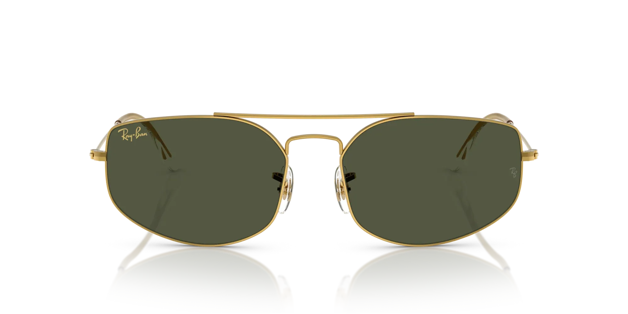 Occhiali da sole unisex Ray-Ban Explorer 5 RB3845 Legend Gold - Pistilleria