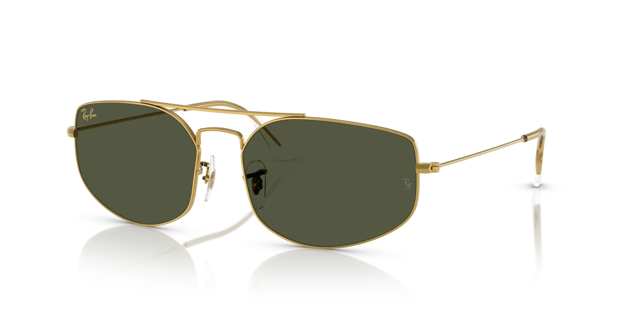 Occhiali da sole unisex Ray-Ban Explorer 5 RB3845 Legend Gold - Pistilleria