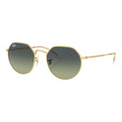 Occhiali da sole unisex Ray-Ban Jack RB3565 Oro - Pistilleria