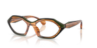 Occhiali da vista Alain Mikli A03530 006 Havana a righe/verde/nero - Pistilleria