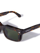 Occhiali da vista con clip on magnetico Off-White™ OERI130 Havana - Pistilleria