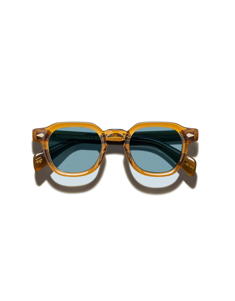 Occhiali da sole Moscot Dolt Sun Cognac Blue