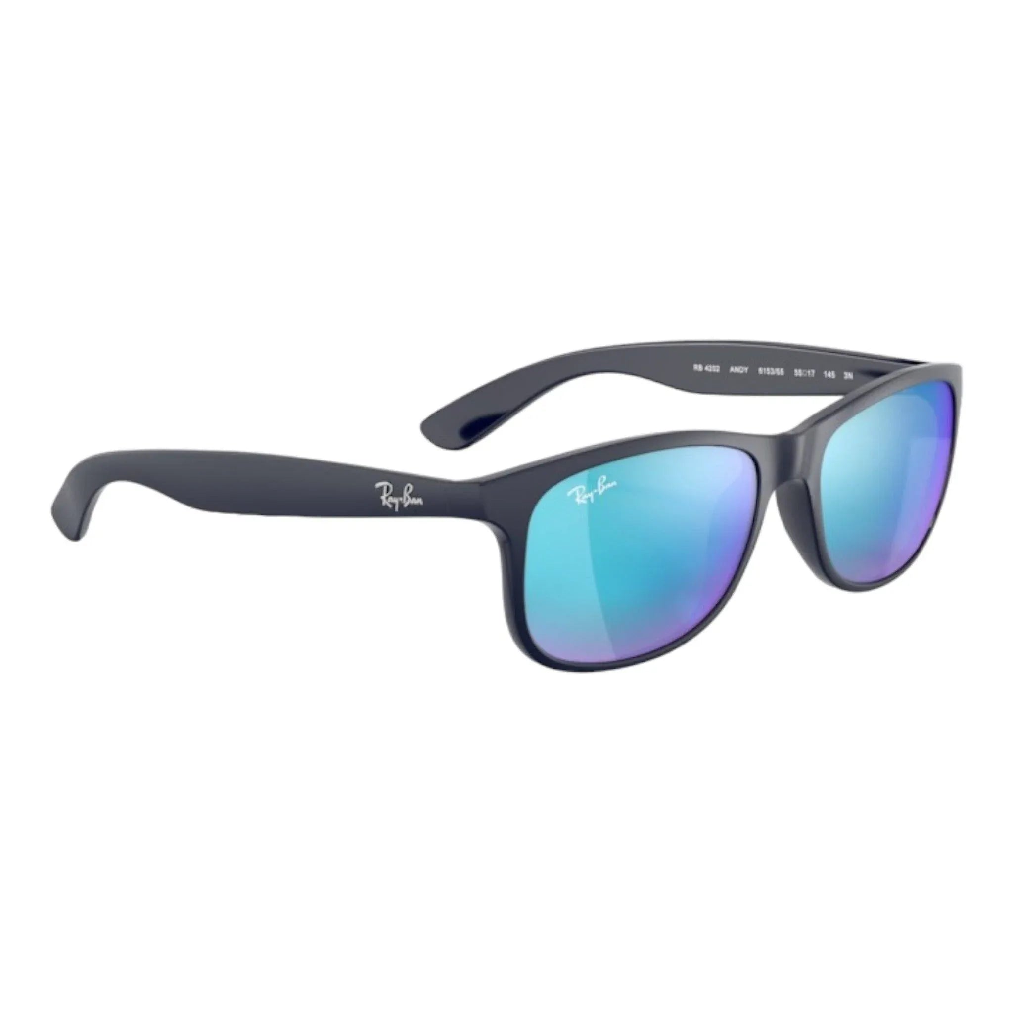 Ray-Ban Andy RB4202 Blu specchiato - 6153/55 - Pistilleria