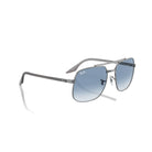 Ray-Ban RB3699004/3F Gunmetal Clear Gradient blue - Pistilleria