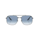 Ray-Ban RB3699004/3F Gunmetal Clear Gradient blue - Pistilleria