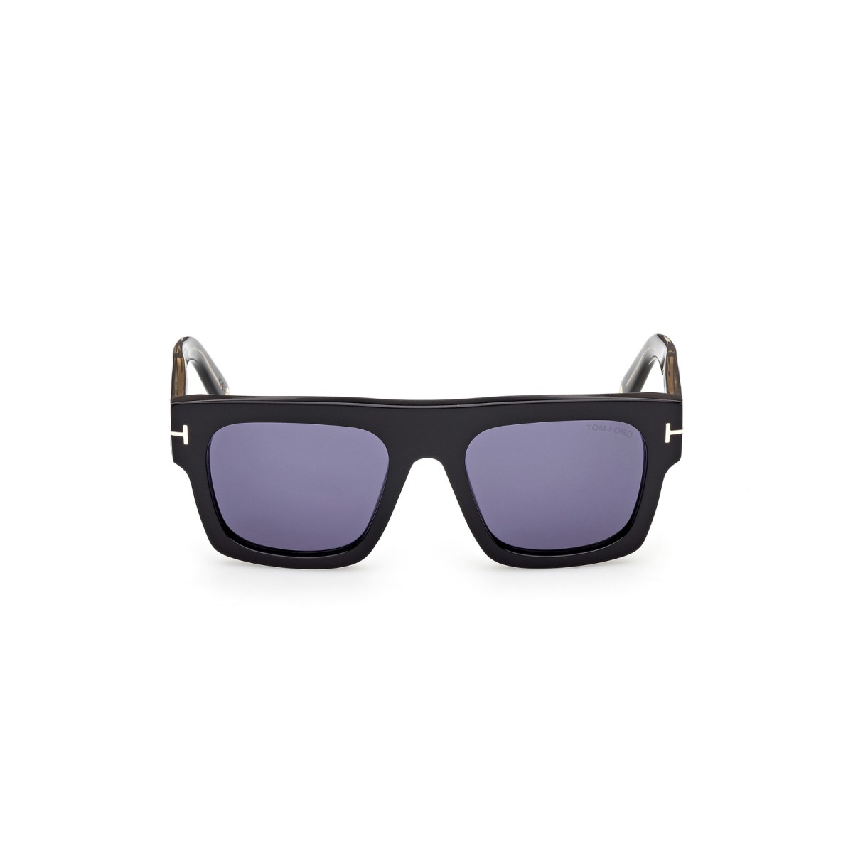 Occhiali da sole da uomo Tom Ford ICON TI0023 01V Nero Lucido