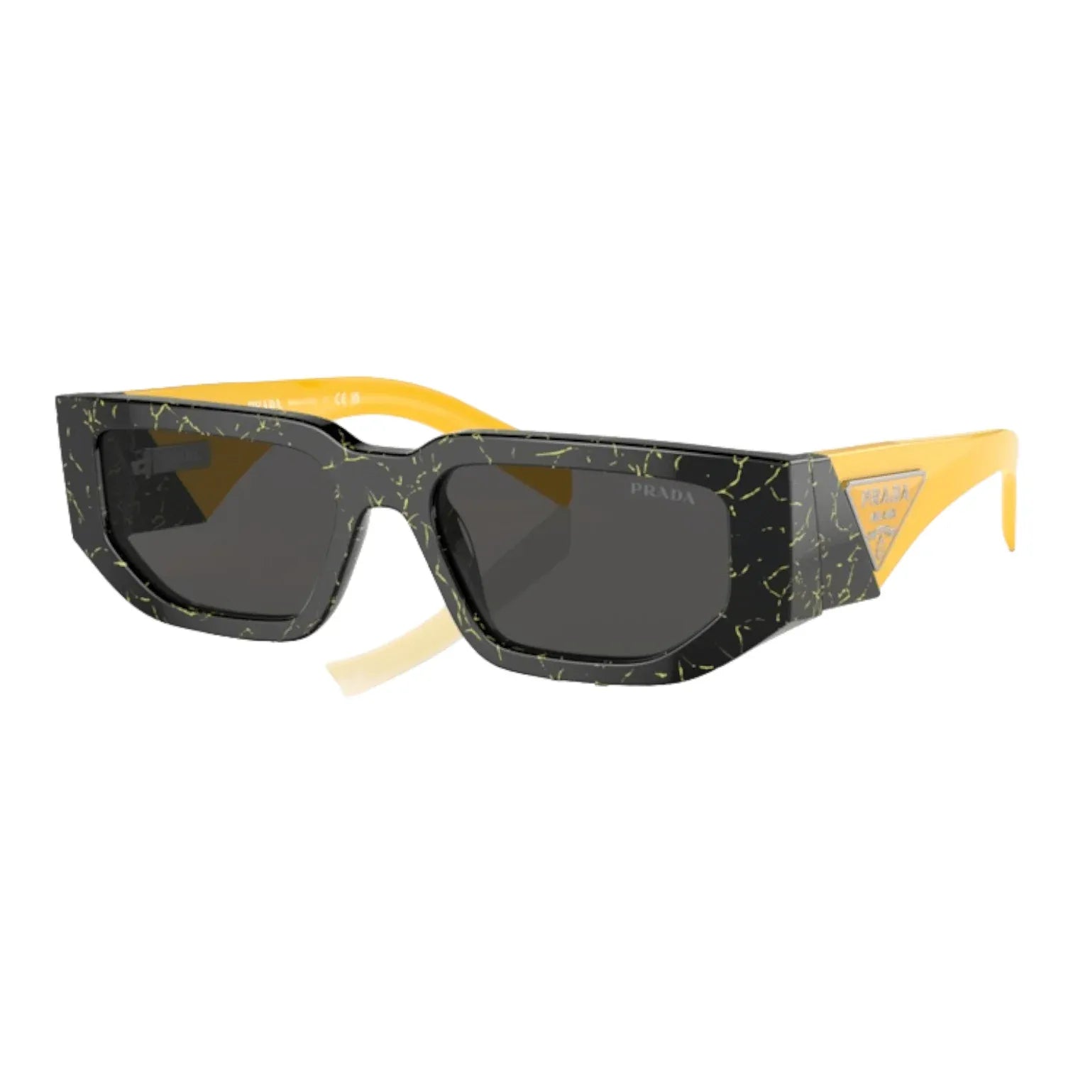 Prada Eyewear PR 09ZS- 19D5S0 Black yellow marble - Pistilleria